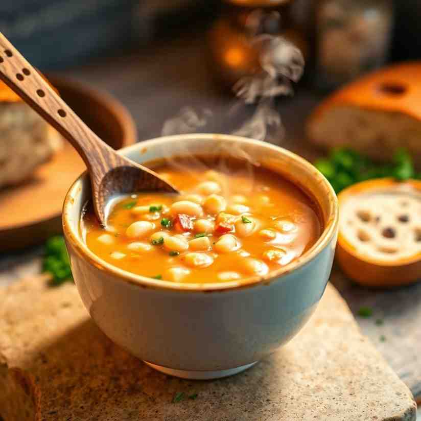 Cozy Tuscan White Bean Soup - Easy Weeknight Recipe